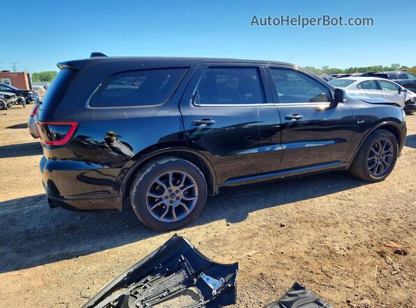 1C4SDJCT9JC176070 2018 DODGE DURANGO Black Trasero derecho