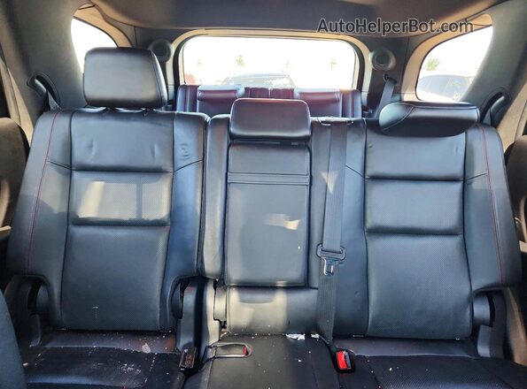 1C4SDJCT9JC176070 2018 DODGE DURANGO Black Vista de los asientos traseros