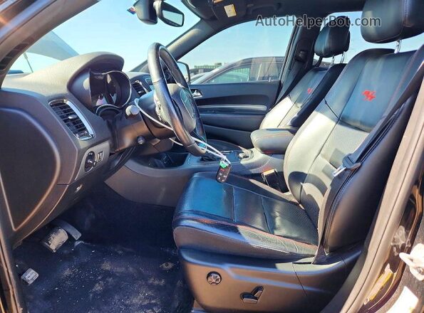 1C4SDJCT9JC176070 2018 DODGE DURANGO Black Vista interior delantera