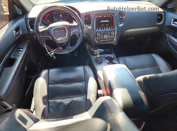 1C4SDJCT9JC176070 2018 DODGE DURANGO Black Vista del salpicadero