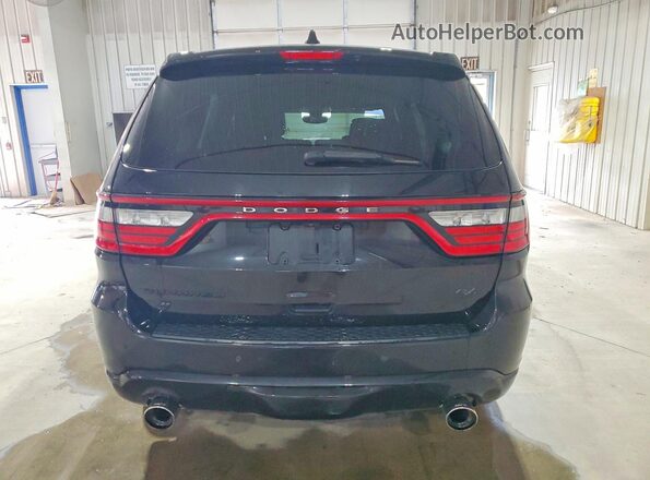 1C4SDJCT9JC248708 2018 DODGE DURANGO Black Widok z tyłu