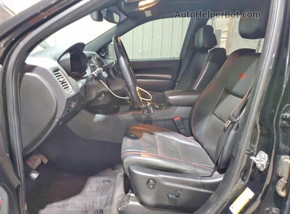 1C4SDJCT9JC248708 2018 DODGE DURANGO Black Widok wnętrza z przodu