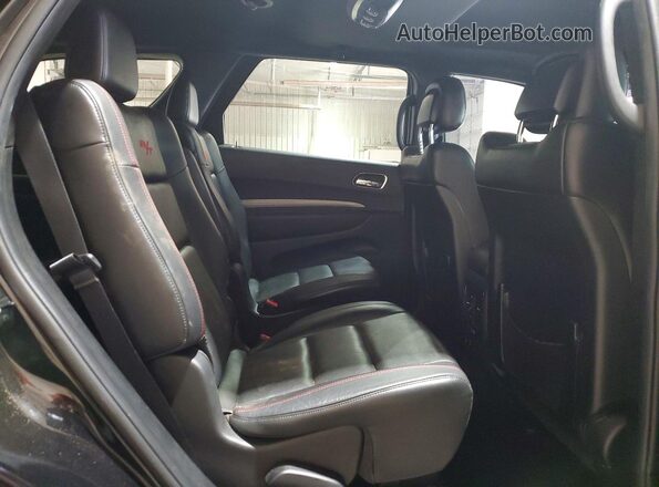 1C4SDJCT9JC248708 2018 DODGE DURANGO Black Widok wnętrza z tyłu