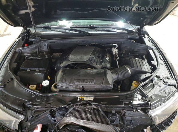 1C4SDJCT9JC248708 2018 DODGE DURANGO Black Widok komory silnika