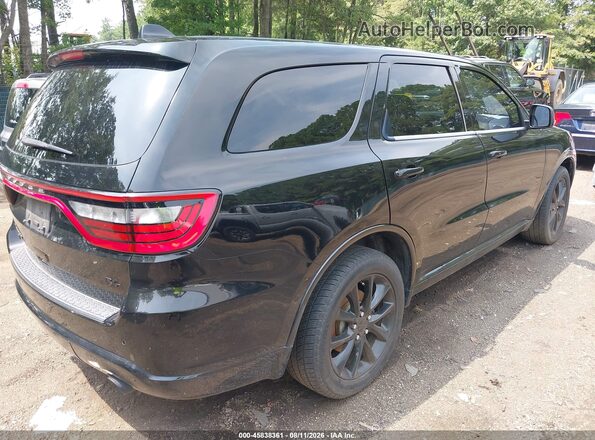 1C4SDJCT9JC372221 2018 DODGE DURANGO Black Հետևի աջ