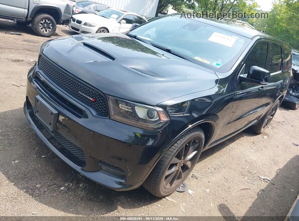 1C4SDJCT9JC372221 2018 DODGE DURANGO Black Առջևի ձախ երեք քառորդ տեսարան