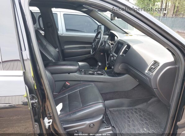 1C4SDJCT9JC372221 2018 DODGE DURANGO Black Սալոնի դիմացի տեսք