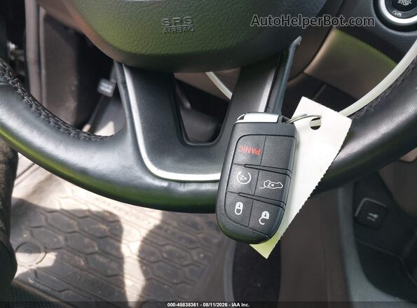 1C4SDJCT9JC372221 2018 DODGE DURANGO Black Առջևի վահանակի տեսք