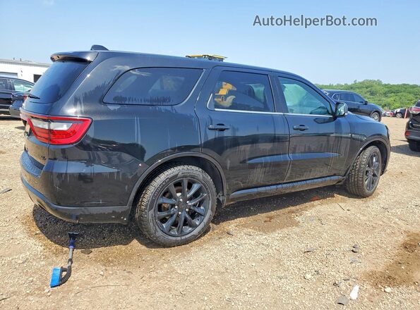 1C4SDJCT9JC415200 2018 DODGE DURANGO Black Задня права чверть
