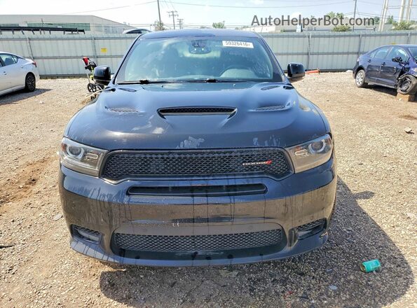 1C4SDJCT9JC415200 2018 DODGE DURANGO Black Вид спереду