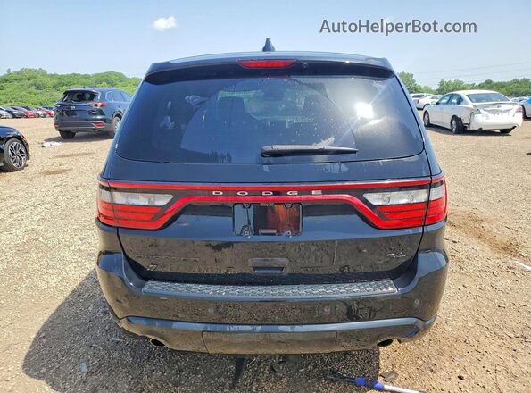 1C4SDJCT9JC415200 2018 DODGE DURANGO Black Вид ззаду