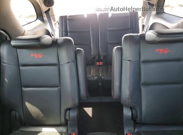 1C4SDJCT9JC415200 2018 DODGE DURANGO Black Вид задніх сидінь