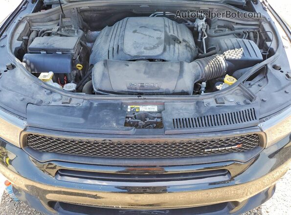 1C4SDJCT9JC415200 2018 DODGE DURANGO Black Вид підкапотного простору