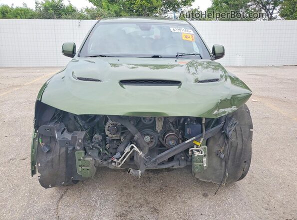 1C4SDJCT9MC641998 2021 DODGE DURANGO Green Widok z przodu