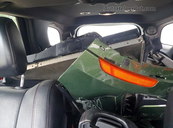 1C4SDJCT9MC641998 2021 DODGE DURANGO Green Widok tylnych siedzeń