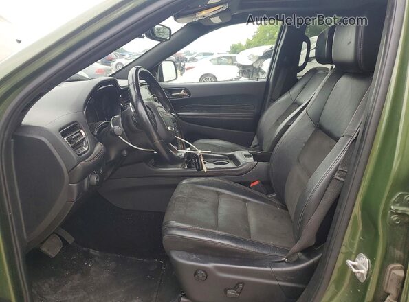 1C4SDJCT9MC641998 2021 DODGE DURANGO Green Widok wnętrza z przodu