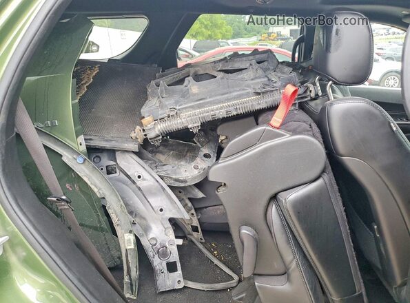 1C4SDJCT9MC641998 2021 DODGE DURANGO Green Widok wnętrza z tyłu