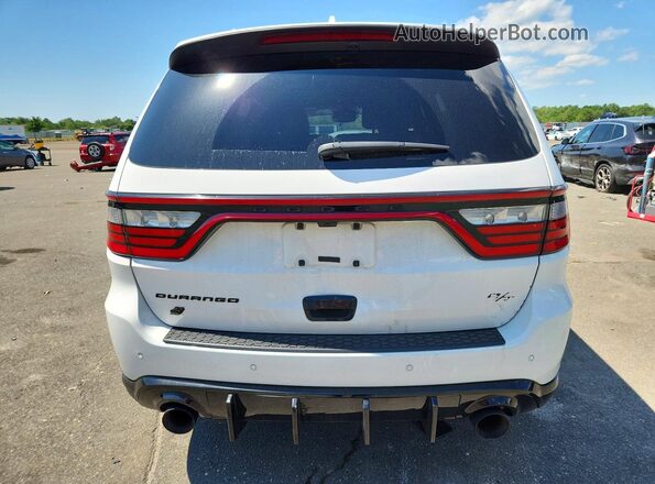 1C4SDJCT9NC100449 2022 DODGE DURANGO Белый Вид сзади