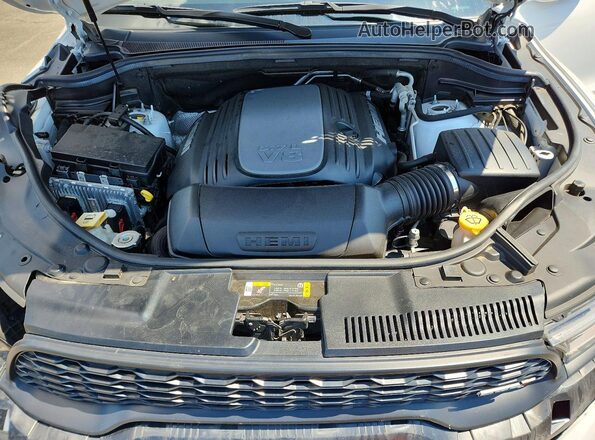 1C4SDJCT9NC100449 2022 DODGE DURANGO Белый Вид подкапотного пространства