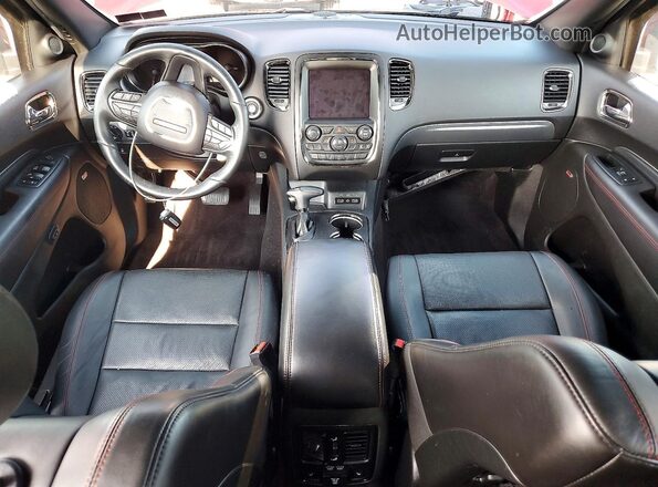 1C4SDJCTXJC187188 2018 DODGE DURANGO Maroon Առջևի վահանակի տեսք