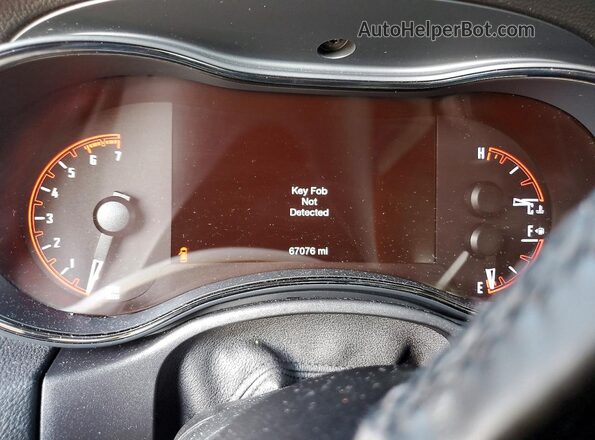 1C4SDJCTXJC187188 2018 DODGE DURANGO Maroon Սարքավորումների վահանակի տեսք