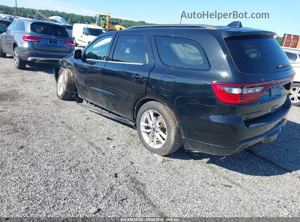 1C4SDJCTXLC325363 2020 DODGE DURANGO Black Rear left