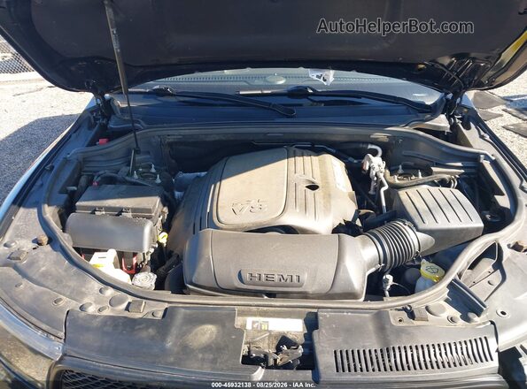 1C4SDJCTXLC325363 2020 DODGE DURANGO Black Rear view