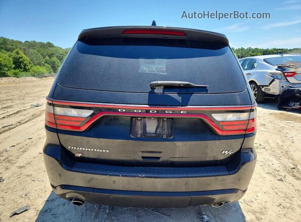 1C4SDJCTXMC716076 2021 DODGE DURANGO Black Вид ззаду