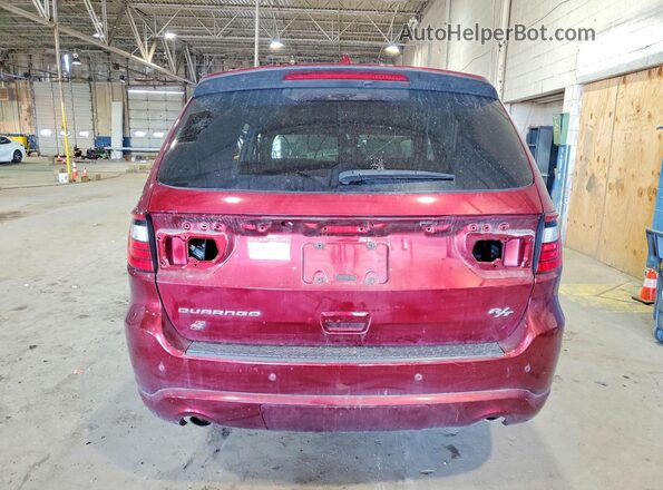 1C4SDJCTXNC186936 2022 DODGE DURANGO Burgundy Vista trasera