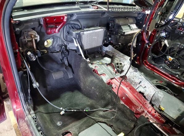 1C4SDJCTXNC186936 2022 DODGE DURANGO Burgundy Vista del salpicadero