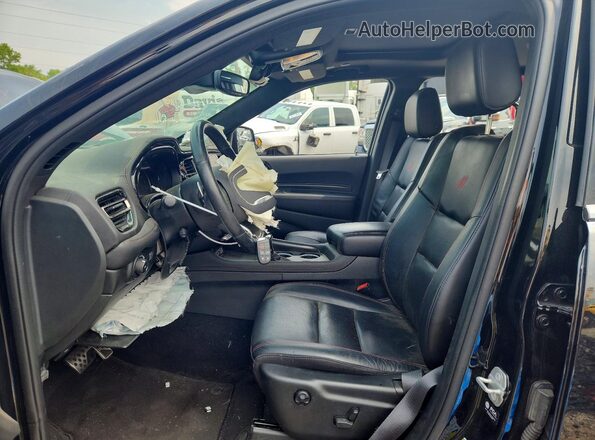 1C4SDJCTXNC204710 2022 DODGE DURANGO Black Սալոնի դիմացի տեսք