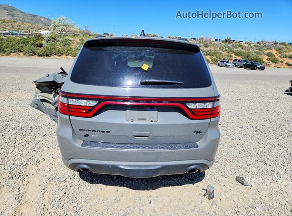 1C4SDJCTXPC547262 2023 DODGE DURANGO Gray Rear view
