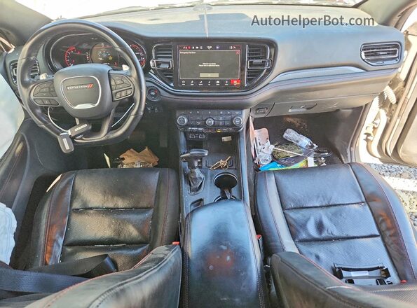 1C4SDJCTXPC547262 2023 DODGE DURANGO Gray Dashboard view