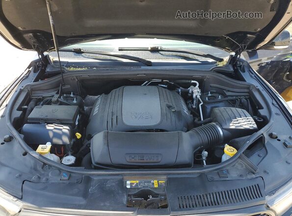 1C4SDJCTXPC683178 2023 DODGE DURANGO Black Vista del compartimento del motor