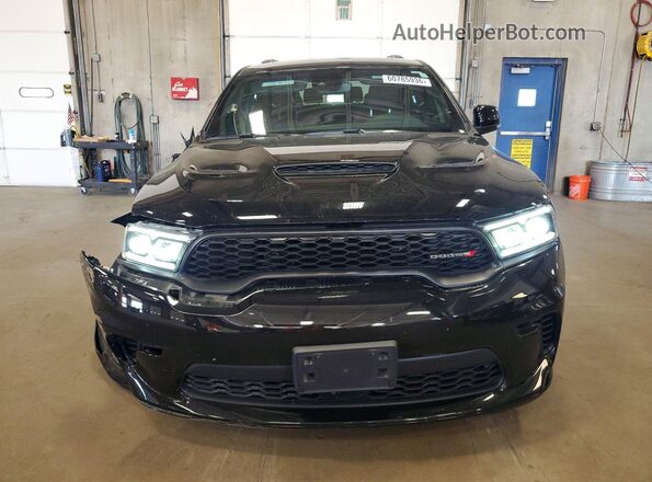 1C4SDJCTXSC558318 2025 DODGE DURANGO Black Widok z przodu