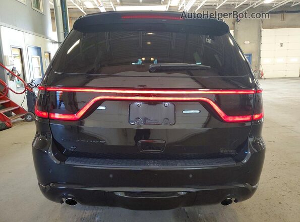 1C4SDJCTXSC558318 2025 DODGE DURANGO Black Widok z tyłu