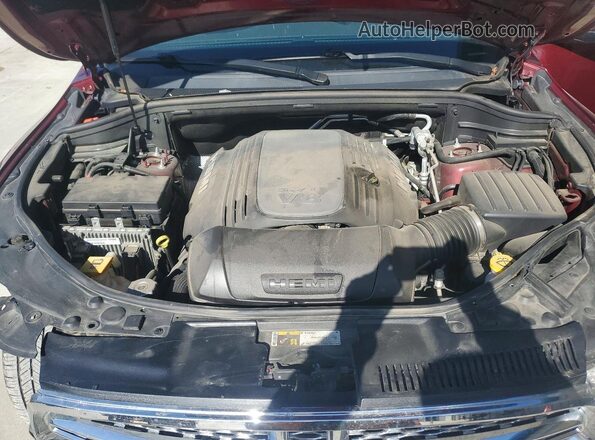 1C4SDJET3GC460641 2016 DODGE DURANGO Maroon Вид підкапотного простору