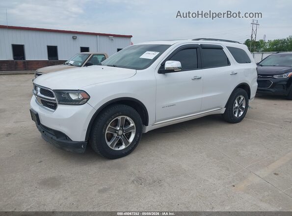 1C4SDJET4JC394933 2018 DODGE DURANGO White Առջևի ձախ երեք քառորդ տեսարան