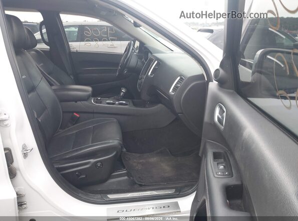 1C4SDJET4JC394933 2018 DODGE DURANGO White Սալոնի դիմացի տեսք
