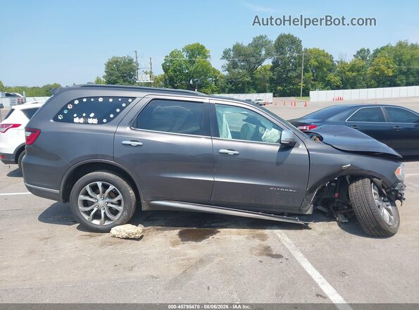 1C4SDJET5JC100990 2018 DODGE DURANGO Gray ხელსაწყოთა პანელის ხედი