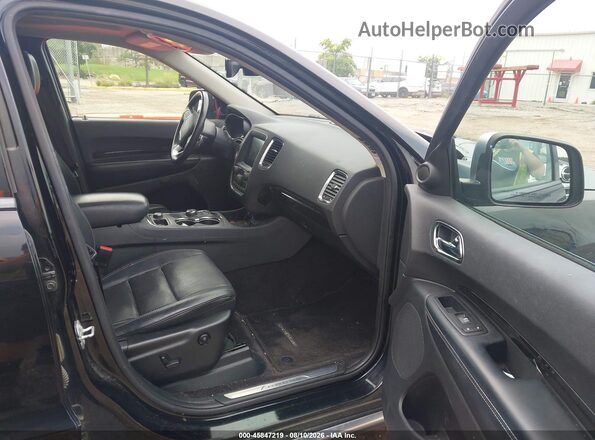 1C4SDJET9HC643933 2017 DODGE DURANGO Black Widok wnętrza z przodu