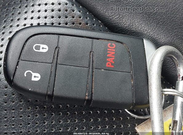 1C4SDJET9HC643933 2017 DODGE DURANGO Black Widok deski rozdzielczej