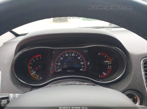 1C4SDJET9HC643933 2017 DODGE DURANGO Black Widok tylnych siedzeń