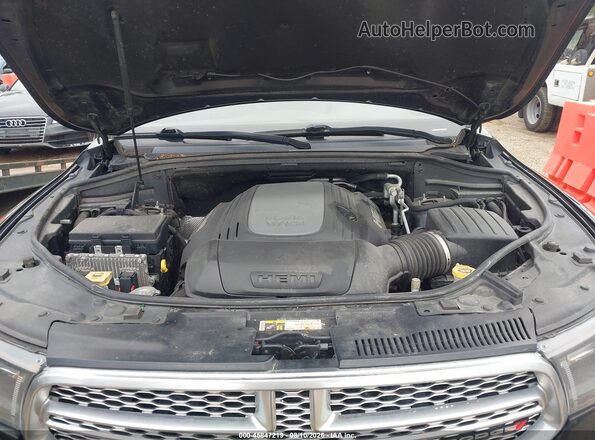 1C4SDJET9HC643933 2017 DODGE DURANGO Black Widok z tyłu