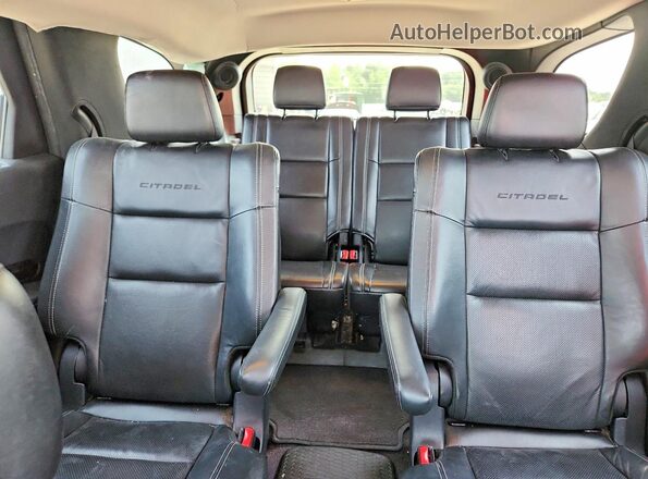 1C4SDJET9HC666919 2017 DODGE DURANGO Gray Հետևի նստատեղերի տեսք