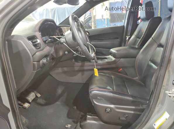 1C4SDJET9PC691253 2023 DODGE DURANGO Gray Вид салону спереду