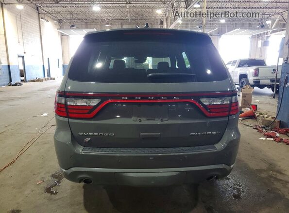 1C4SDJET9PC691253 2023 DODGE DURANGO Gray Вид ззаду
