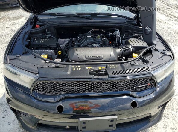 1C4SDJFT0PC583991 2023 DODGE DURANGO Черный Вид подкапотного пространства