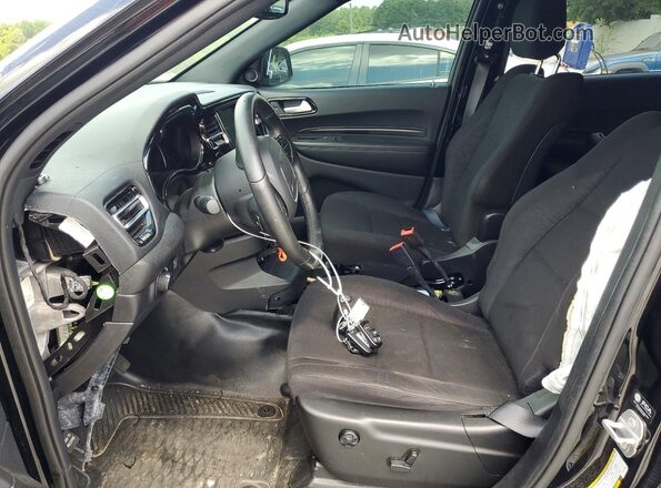 1C4SDJFT0PC583991 2023 DODGE DURANGO Черный Вид салона спереди