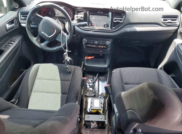 1C4SDJFT0PC583991 2023 DODGE DURANGO Черный Вид панели приборов
